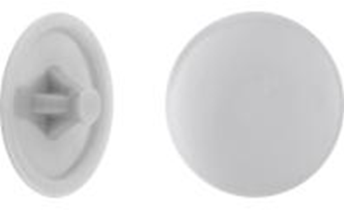 Afbeelding laden in galerijviewer, Connex afdekkap pz d12 pvc 50st gr - ky3180035
