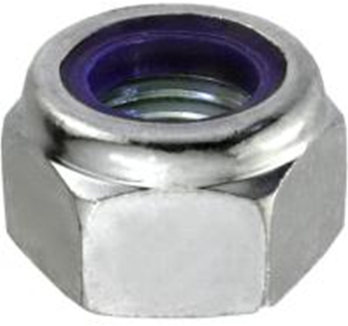 Afbeelding laden in galerijviewer, Connex borgmoer met nylonring m6 20st vz - ky4260006
