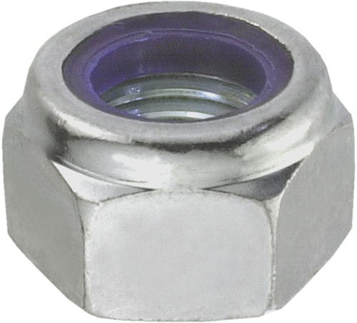 Afbeelding laden in galerijviewer, Connex borgmoer + nylonring m5 24st rvs-a4 - dy4910005
