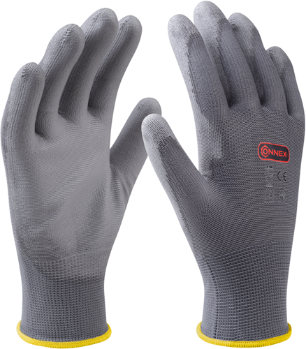 Afbeelding laden in galerijviewer, Connex handschoen comfort grijs gr10 - cox938670
