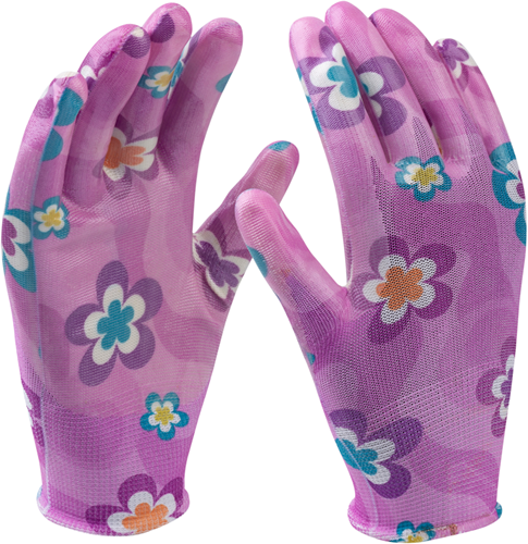 Afbeelding laden in galerijviewer, Connex handschoen tuin nitril bloem gr07 - cox938537
