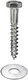 Connex houtdraadbout+sr 10x40 emmer 20st - b30161