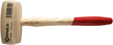 Connex houten hamer 60mm (witte beuk) - cox626060
