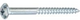 Connex houtschroef bolk 5.0x30 10st vz - ky3055030