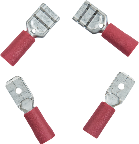 Afbeelding laden in galerijviewer, Connex kabelschoenassortiment 0.5-1mm rood - coxt190540
