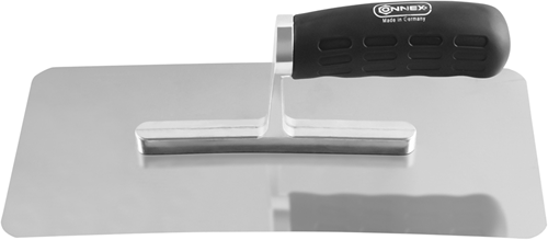 Connex plakspaan gebogen 280x130 rvs - cox781288
