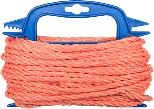 Afbeelding laden in galerijviewer, Connex pp touw 6mm 70kg oranje haspel 20m - dy2701761
