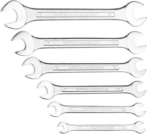 Connex set steeksleutels 6dlg 6-17mm - cox513617