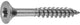 Connex tx-schroef 4.5x60 150st a2 - kk3264560