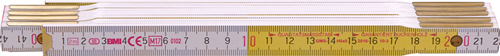 Afbeelding laden in galerijviewer, Connex vouwmeter 2m hout euro-ijking - coxt700302
