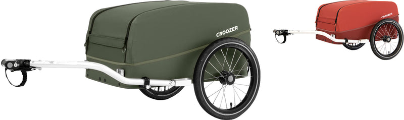 Afbeelding laden in galerijviewer, Croozer kalle cargo bicycle trailer
