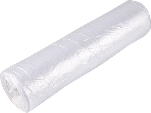 Copenhagen pro afdekzeil op rol 2x50m hdpe 6mu - transparant (23.610.10)
