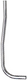 Cornat buis spoelkast 2xbocht 26 28x600 ch - t362206