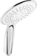 Cornat douchekop carballo 5s chroom-wit - sa330594