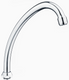 Cornat draaibare hu-uitloop 200mm ld ch - tec316103