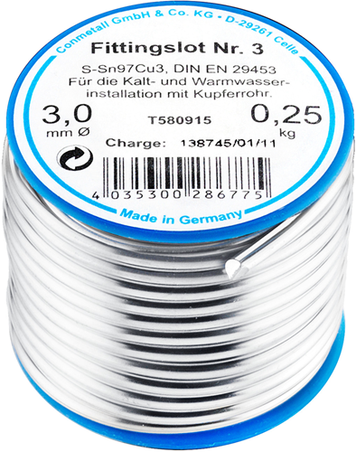 Afbeelding laden in galerijviewer, Cornat fitting-soldeer drinkwatersan. 250g - t580915
