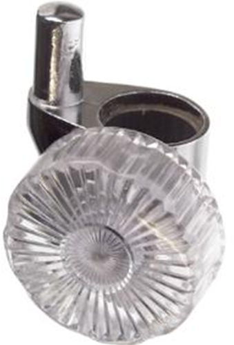Afbeelding laden in galerijviewer, Cornat glijpin voor douchestang 18mm ch - tecb3386
