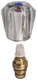 Cornat kraanbovenstuk acryl 1 2 blauw ac - tec302401