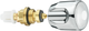 Cornat kraanbovenstuk boiler 3 8 bl rood - tec303300