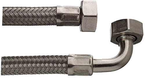 Cornat wasmachine-toevoerslang 2m00 rvs - t357215