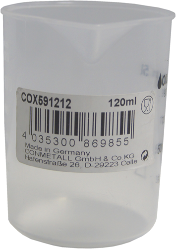 Afbeelding laden in galerijviewer, Connex mengbeker voor tweetakt 120ml - cox591212
