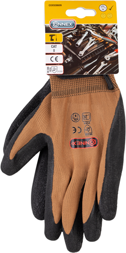 Afbeelding laden in galerijviewer, Connex handschoen velcro-sluiting gr09 - cox938609
