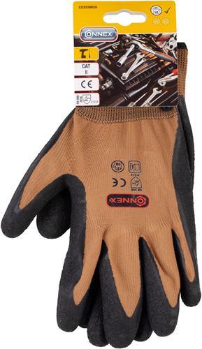 Afbeelding laden in galerijviewer, Connex handschoen velcro-sluiting gr10 - cox938620
