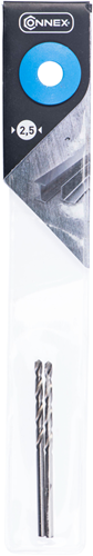 Afbeelding laden in galerijviewer, Connex staalboor 2.5mm (57mm) (2st) blauw - cox970327
