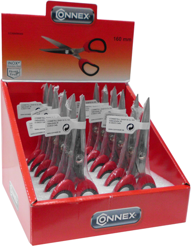 Afbeelding laden in galerijviewer, Connex huishoudschaar 160mm rvs box - coxb896900
