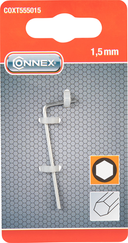 Afbeelding laden in galerijviewer, Connex inbussleutel 1.5mm - coxt555015
