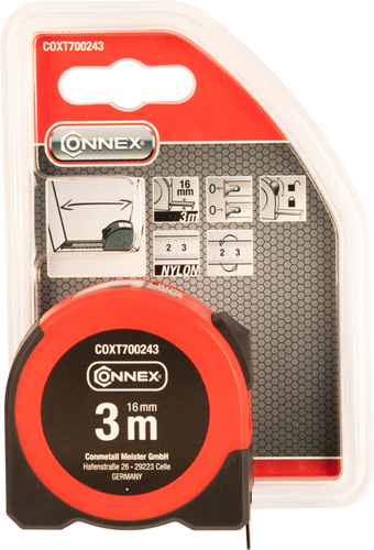 Afbeelding laden in galerijviewer, Connex rolmeter 3m venster - coxt700243
