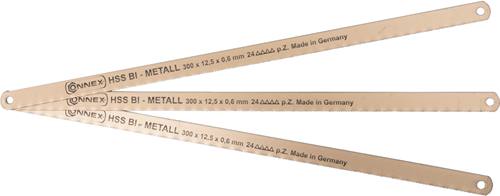 Afbeelding laden in galerijviewer, Connex producten zaagblad los voor ijzerzaag 300mm metaal hss 3stuks
