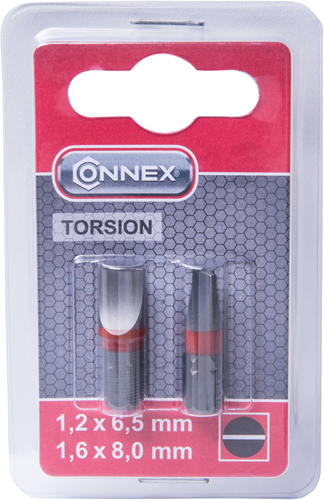 Afbeelding laden in galerijviewer, Connex bits plat 1.2x6.5mm (2st) - coxt973128
