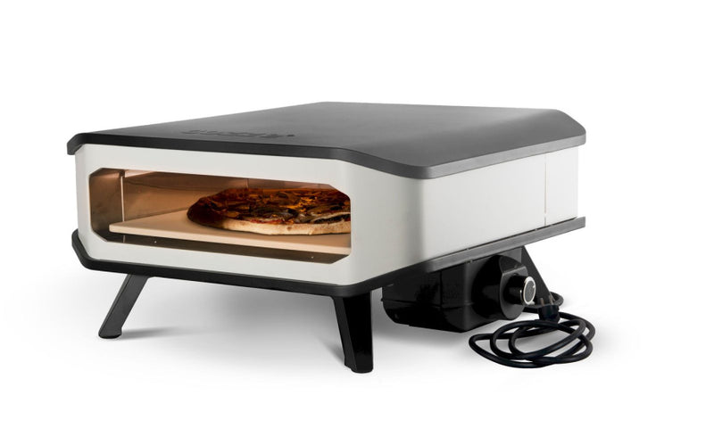 Afbeelding laden in galerijviewer, Cozze Elektrische pizzaoven 17'' met pizzasteen 2200W zwart
