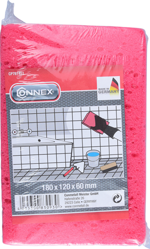 Afbeelding laden in galerijviewer, Connex tegelspons 180mm roze - cp781451
