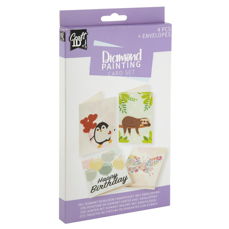 Afbeelding laden in galerijviewer, Craft id diamond painting kaarten set 18,1x13cm
