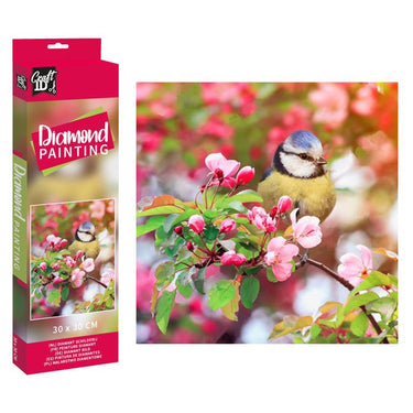 Grafix craft id diamond painting pimpelmees 30x30cm