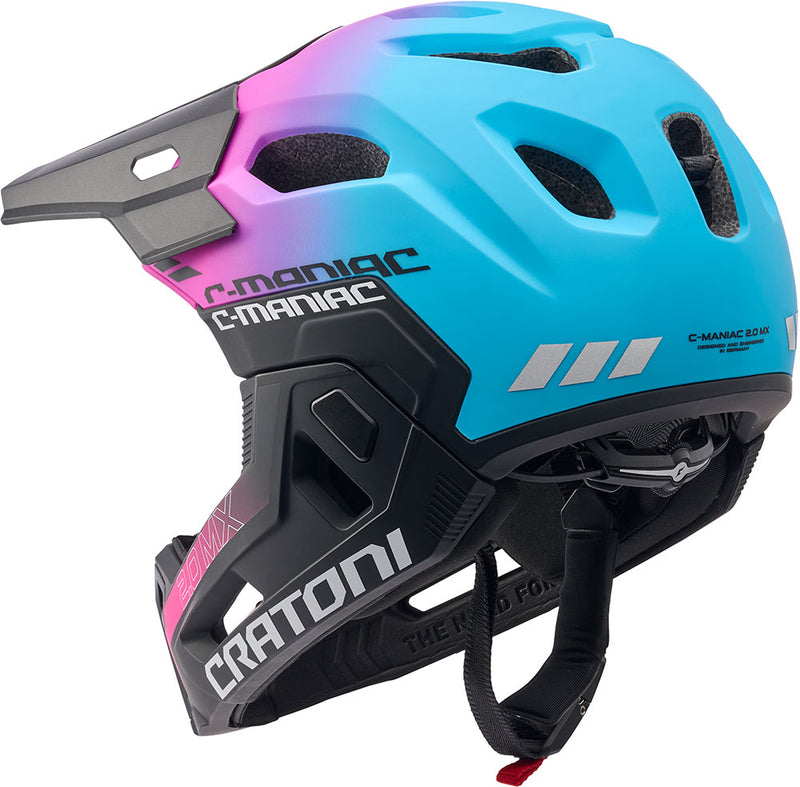 Afbeelding laden in galerijviewer, Cratoni c-maniac 2.0 - fullface helmet | s-m (52-56 cm)
