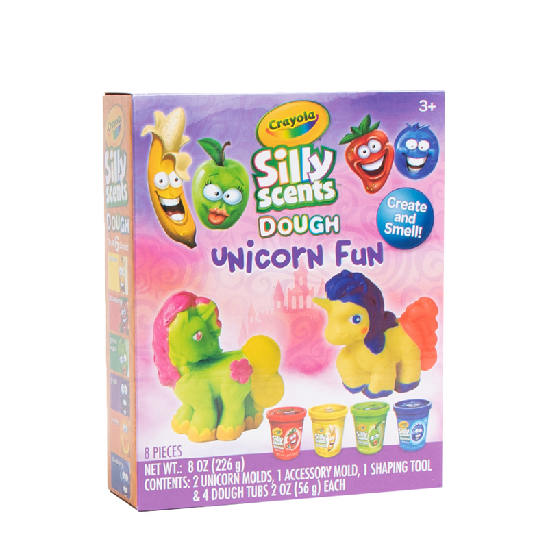 Afbeelding laden in galerijviewer, Crayola silly scents dough unicorn fun
