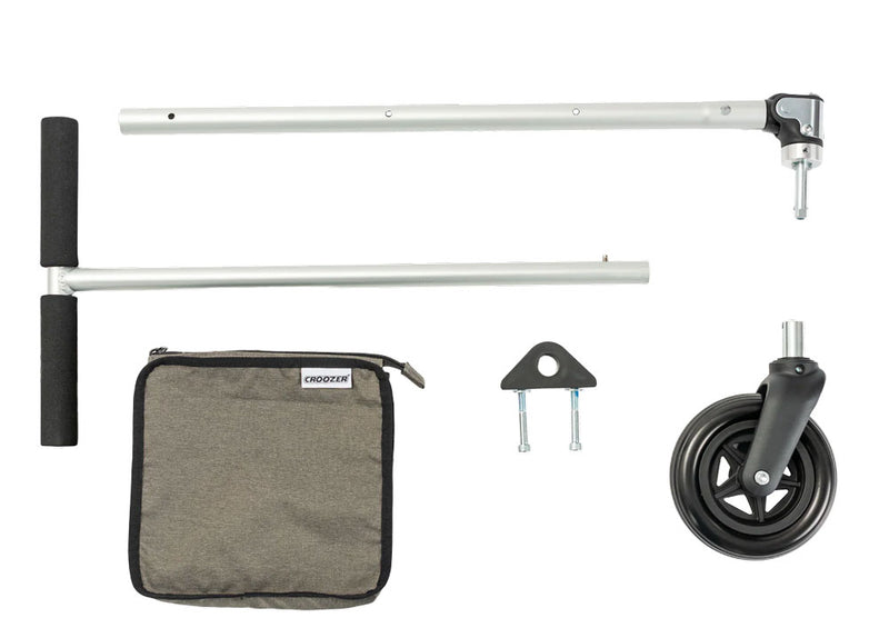 Afbeelding laden in galerijviewer, Croozer handcart set for cargo bicycle trailer
