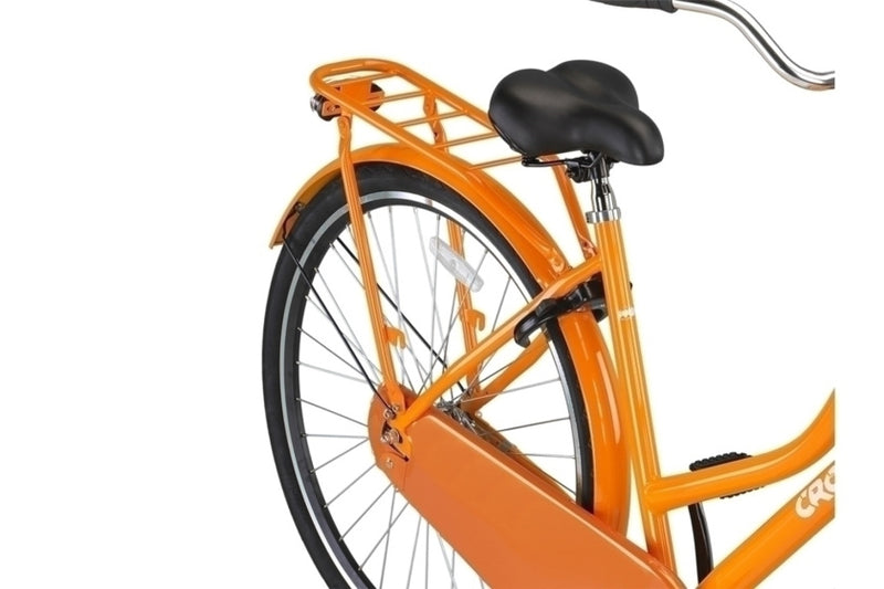 Afbeelding laden in galerijviewer, Crown holland 28 inch 53 cm dames terugtraprem oranje
