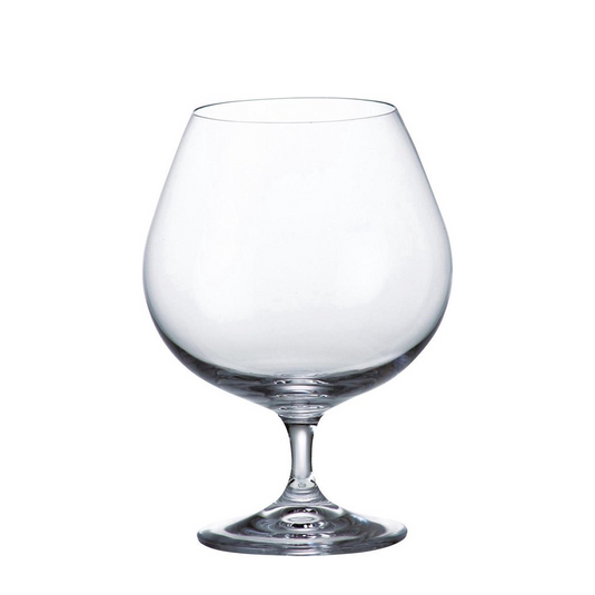 Crystal bohemia cognacglas colibri 690ml 6 stuks
