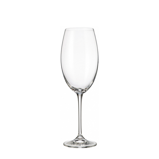 Crystal bohemia rode wijnglas fulica 510ml 6 stuks