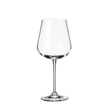 Crystal bohemia rode wijnglas strix 580 ml 6 stuks