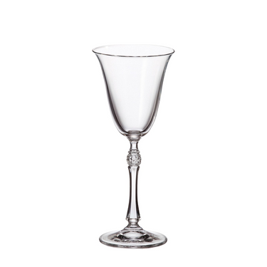 Crystal bohemia witte wijnglas parus 185 ml 6 stuks