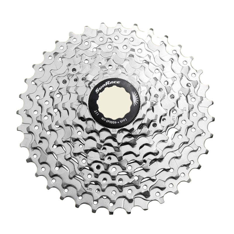 Afbeelding laden in galerijviewer, Sturmey-archer europa n.v. sun race csm980 9ax-box n cassette 9v. 11-40 nickel
