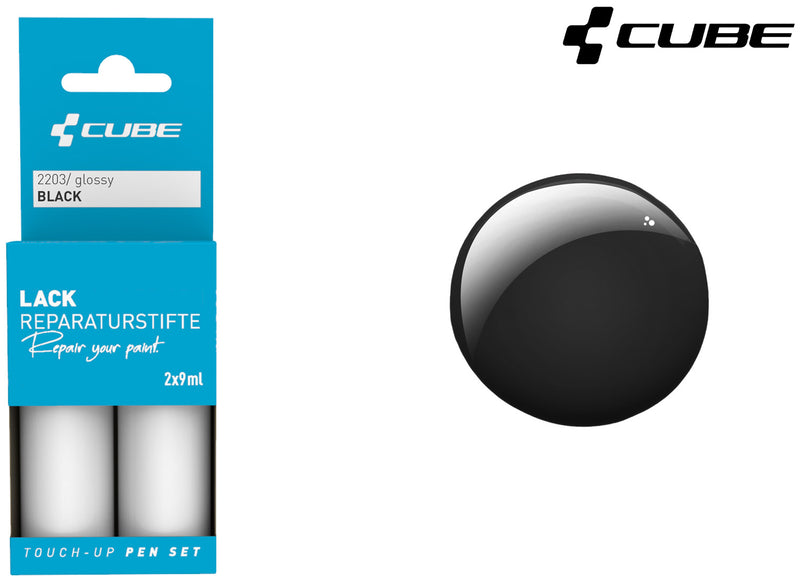 Afbeelding laden in galerijviewer, Cube touch-up pen set black
