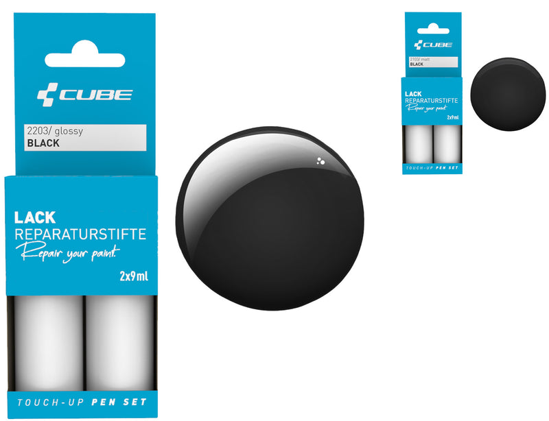 Afbeelding laden in galerijviewer, Cube touch-up pen set black
