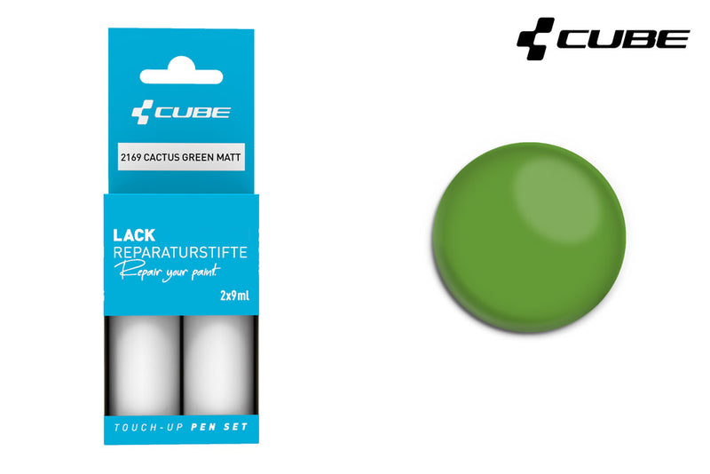 Afbeelding laden in galerijviewer, Cube touch-up pen set cactus green matt
