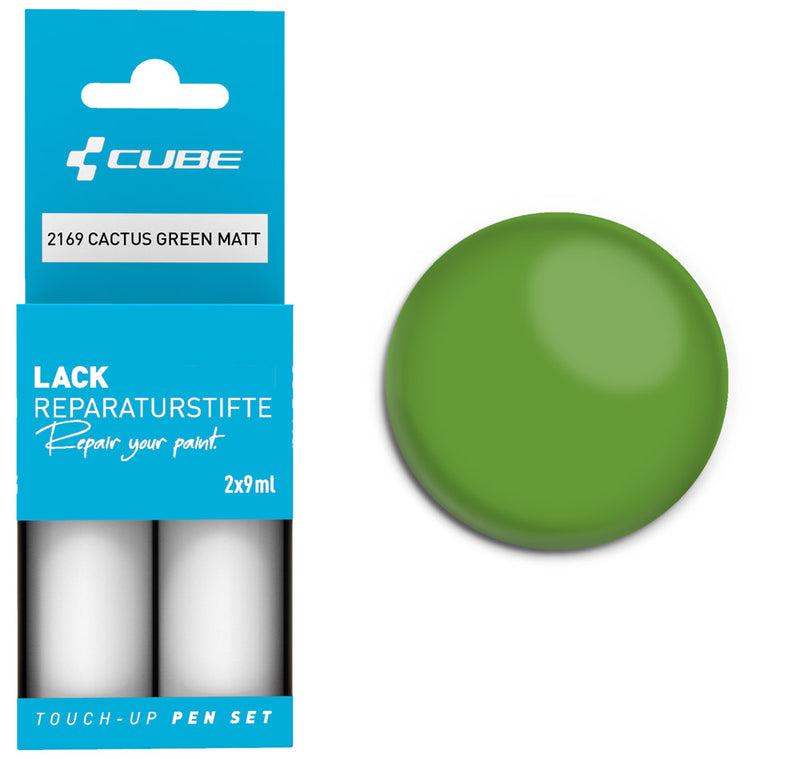 Afbeelding laden in galerijviewer, Cube touch-up pen set cactus green matt
